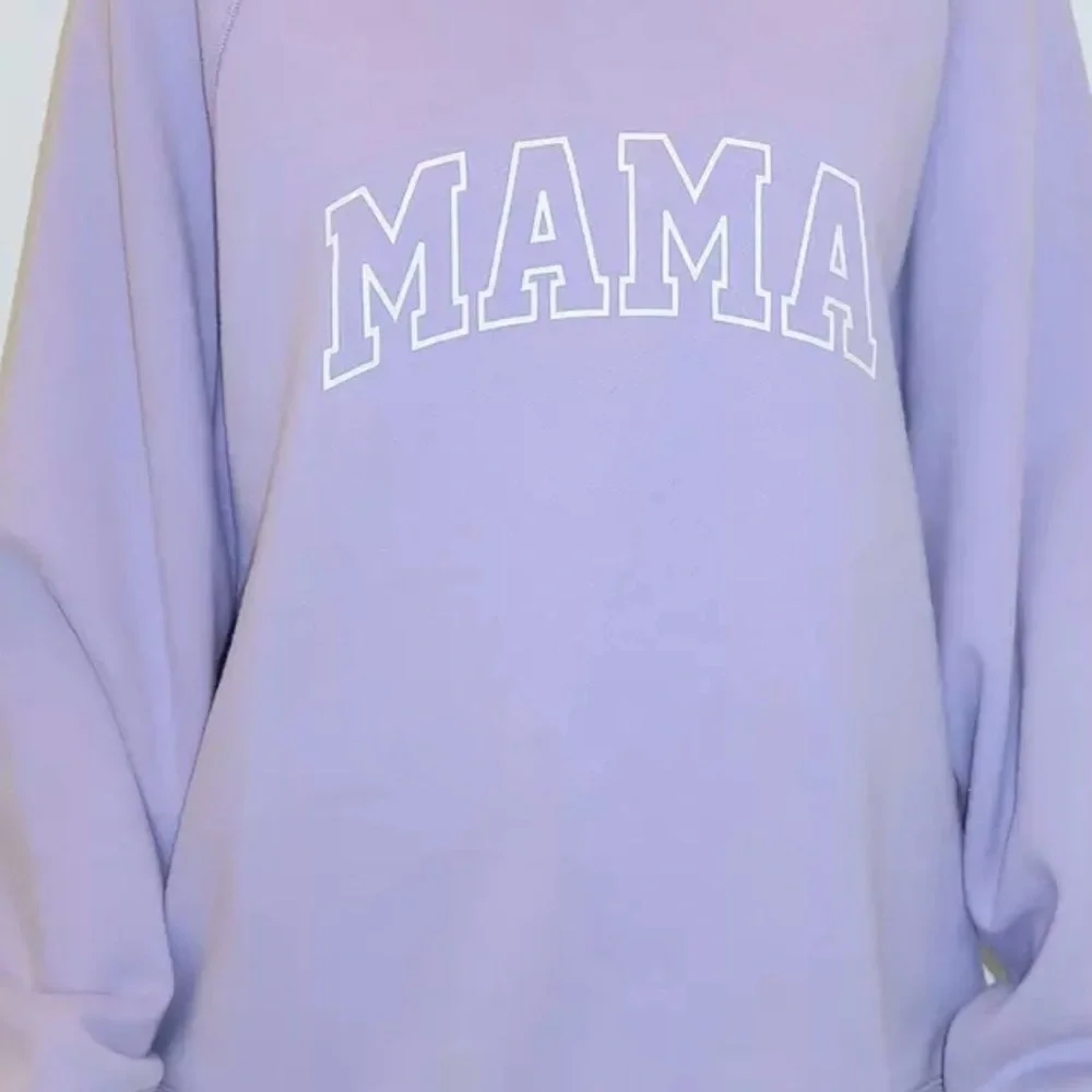 Brunette The Label Lavender 'MAMA' Sweatshirt - Picture 2 of 4